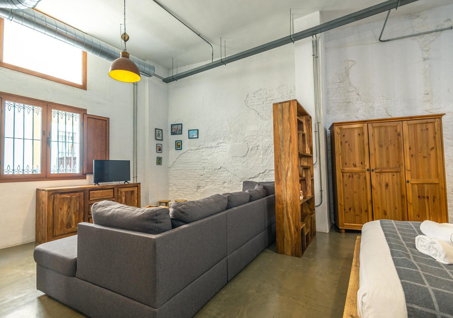 Apartmán Loft-Style Ground Floor Flat Sevilla Exteriér fotografie