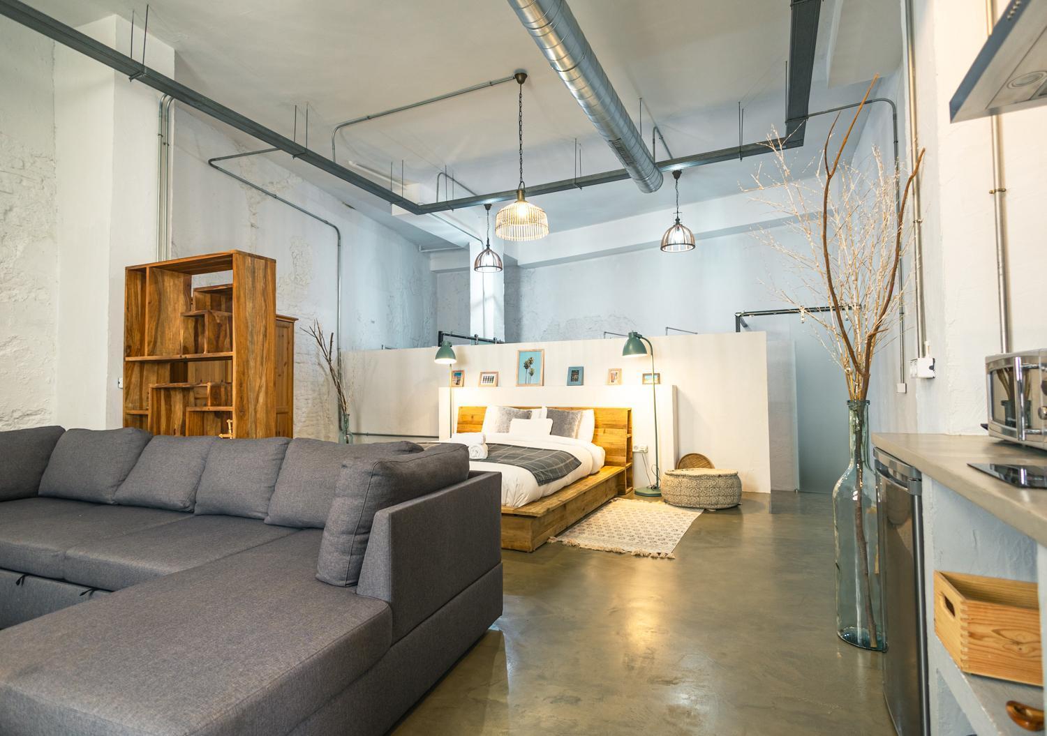 Apartmán Loft-Style Ground Floor Flat Sevilla Exteriér fotografie