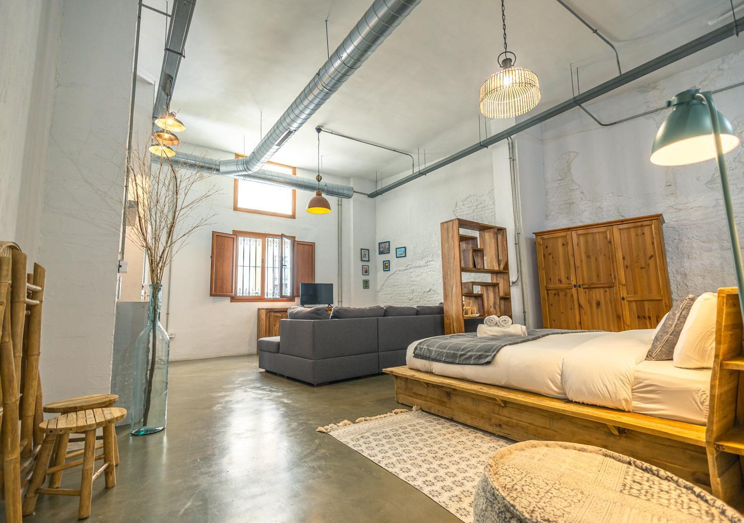 Apartmán Loft-Style Ground Floor Flat Sevilla Exteriér fotografie