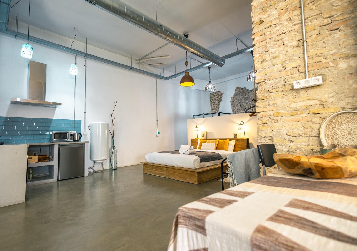 Apartmán Loft-Style Ground Floor Flat Sevilla Exteriér fotografie