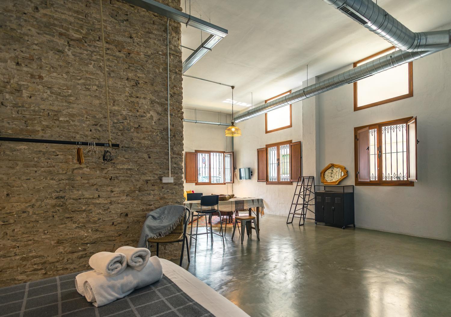 Apartmán Loft-Style Ground Floor Flat Sevilla Exteriér fotografie