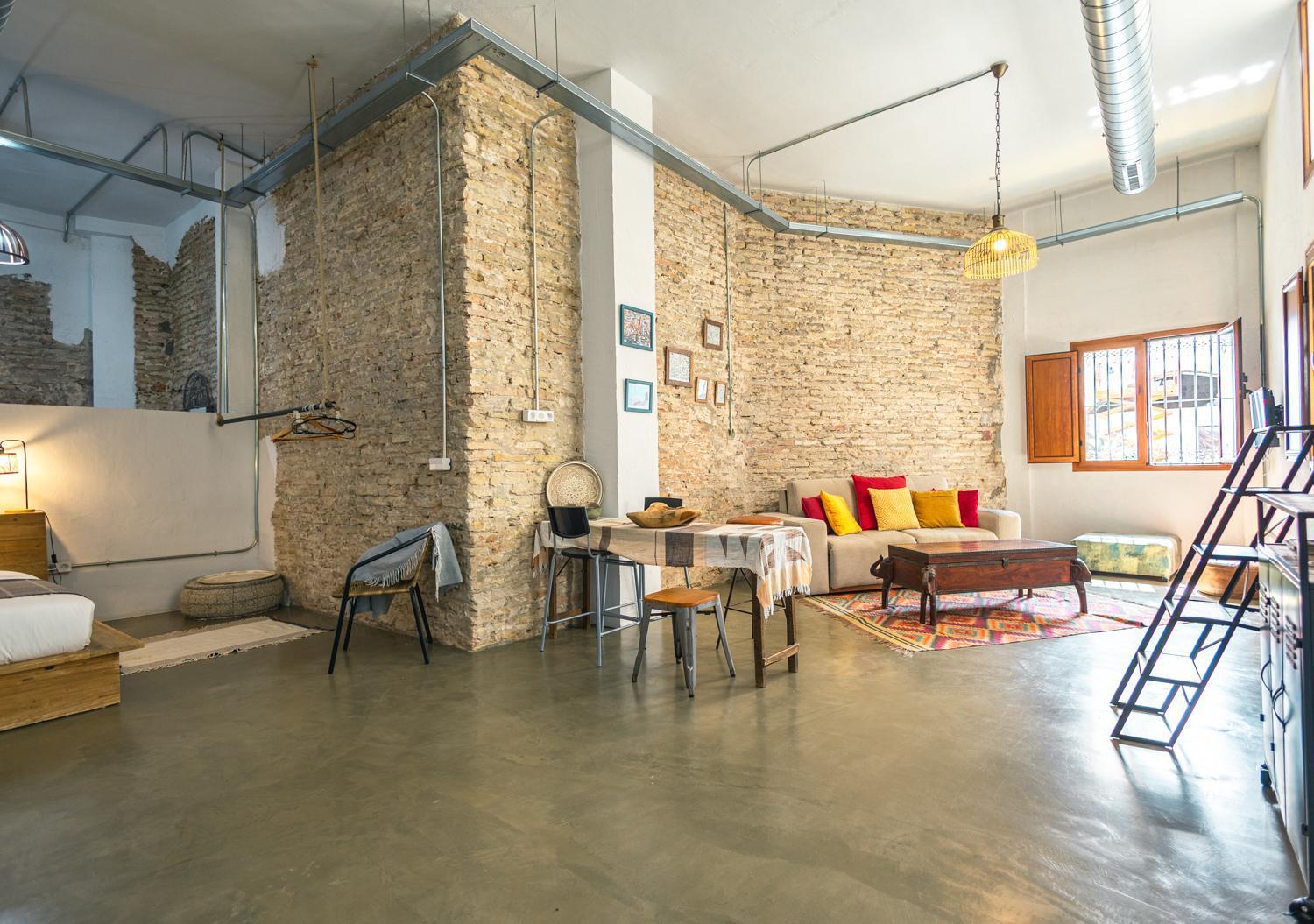 Apartmán Loft-Style Ground Floor Flat Sevilla Exteriér fotografie