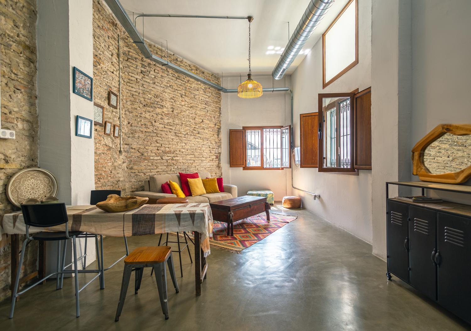 Apartmán Loft-Style Ground Floor Flat Sevilla Exteriér fotografie
