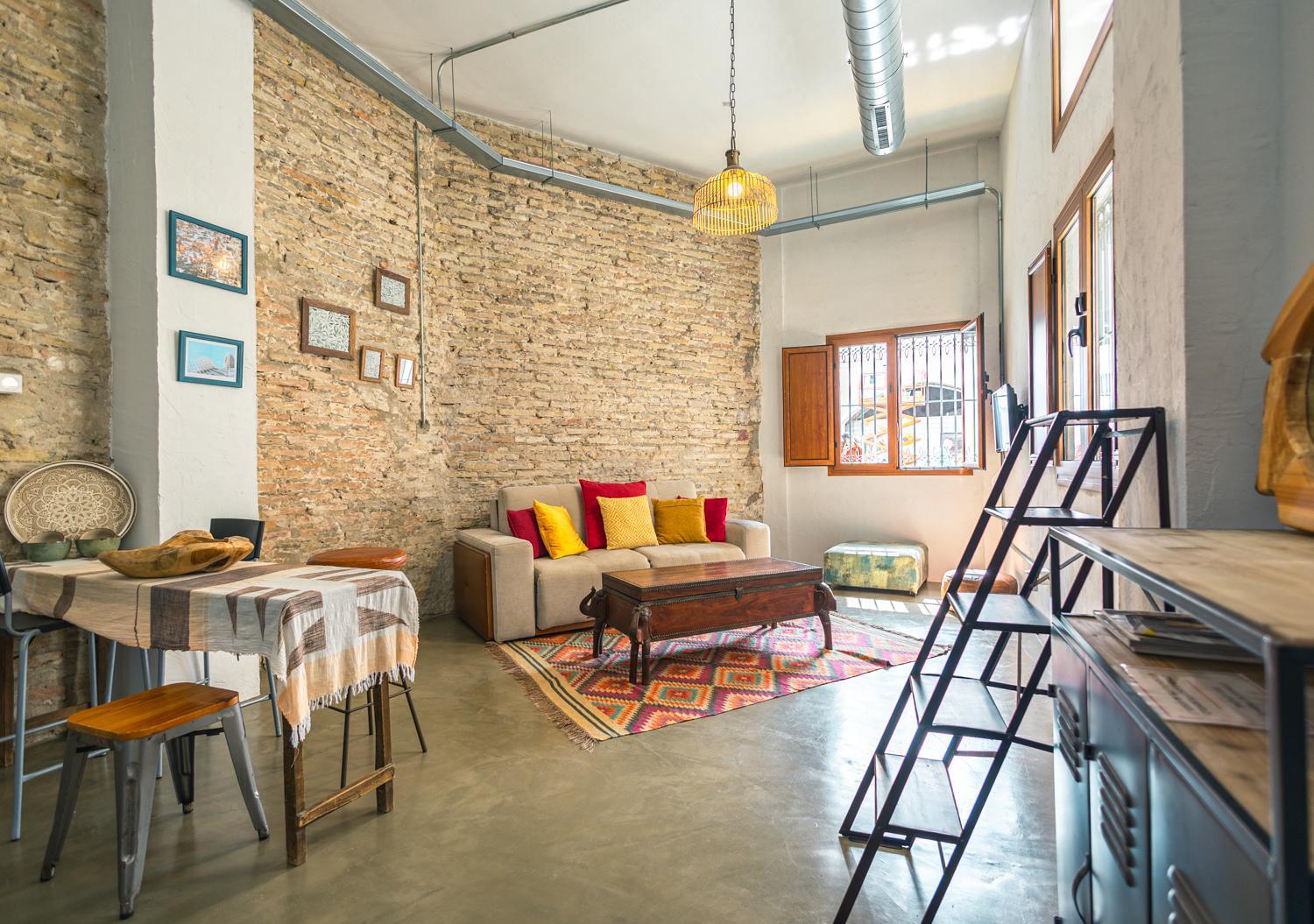 Apartmán Loft-Style Ground Floor Flat Sevilla Exteriér fotografie